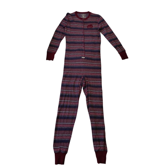 Roots Maroon and Gray Patterned Apparel - Picture 2 of 11